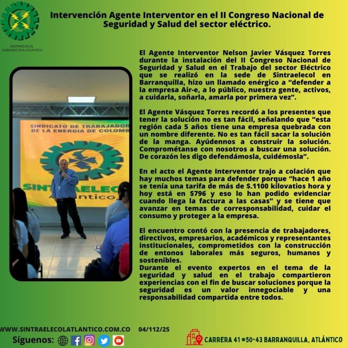 COMUNICADO AGENTE INTERVENTOR