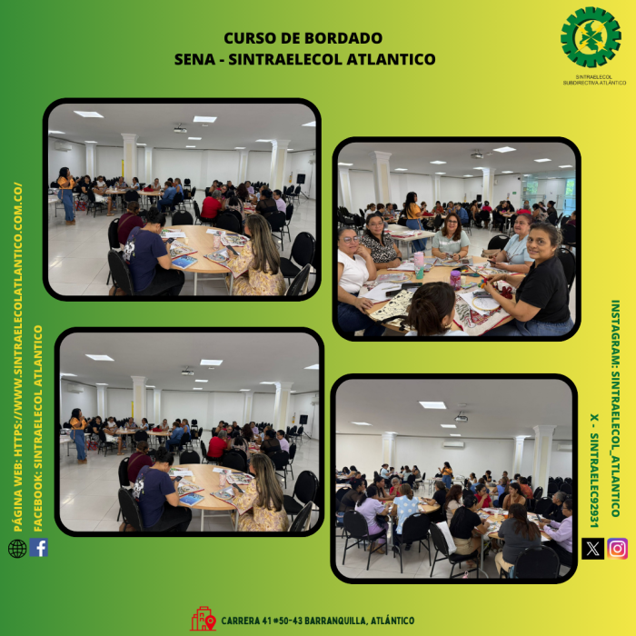 COMUNICADO CURSO SENA SINTRAELECOL