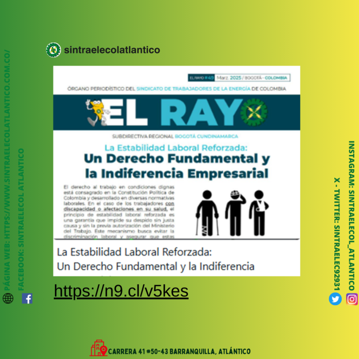 ESTABILIDAD LABORAL REFORZADA